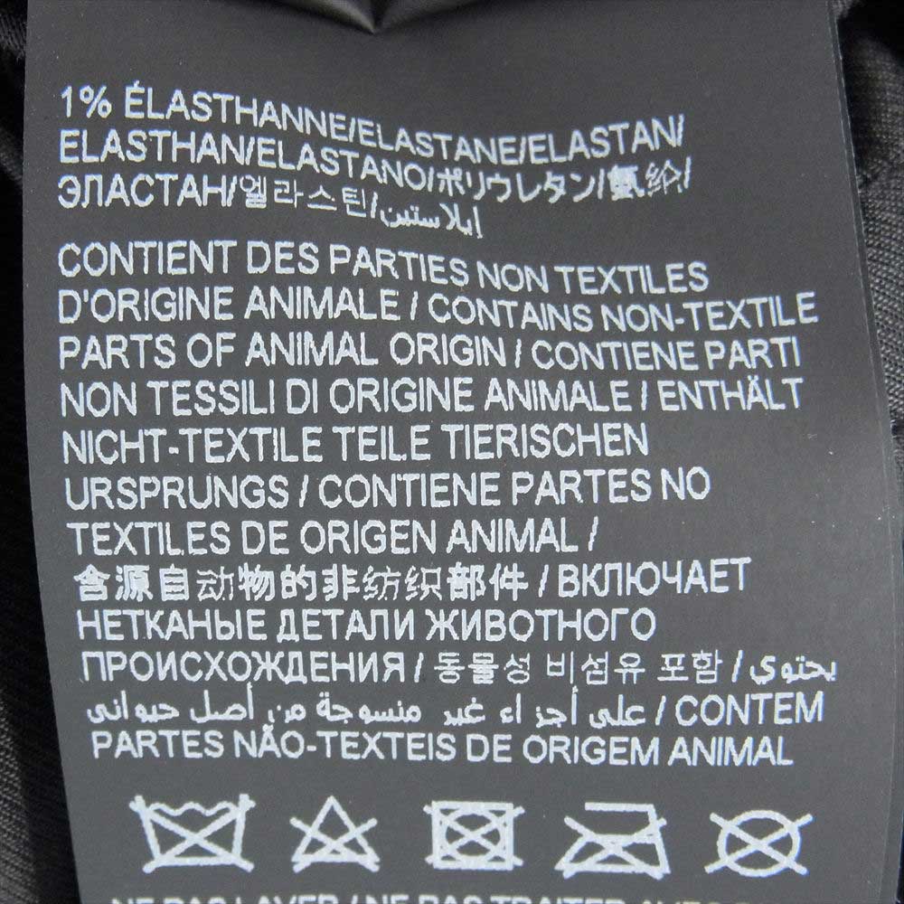 SAINT LAURENT サンローラン 354718 Y180W  テディ ボンバー ジャケット ブラック系 50【極上美品】【中古】