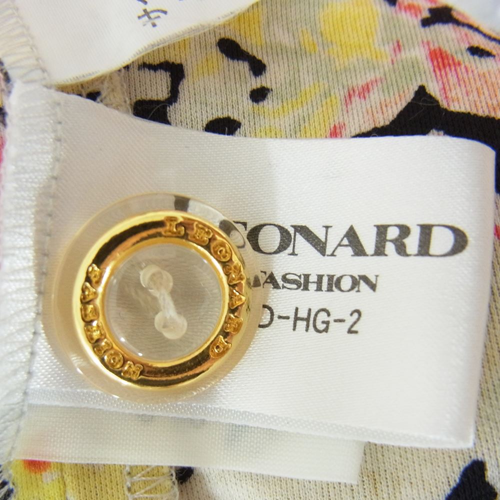 レオナール ファッション 0380105 花柄 ワンピース マルチカラー系 M【中古】