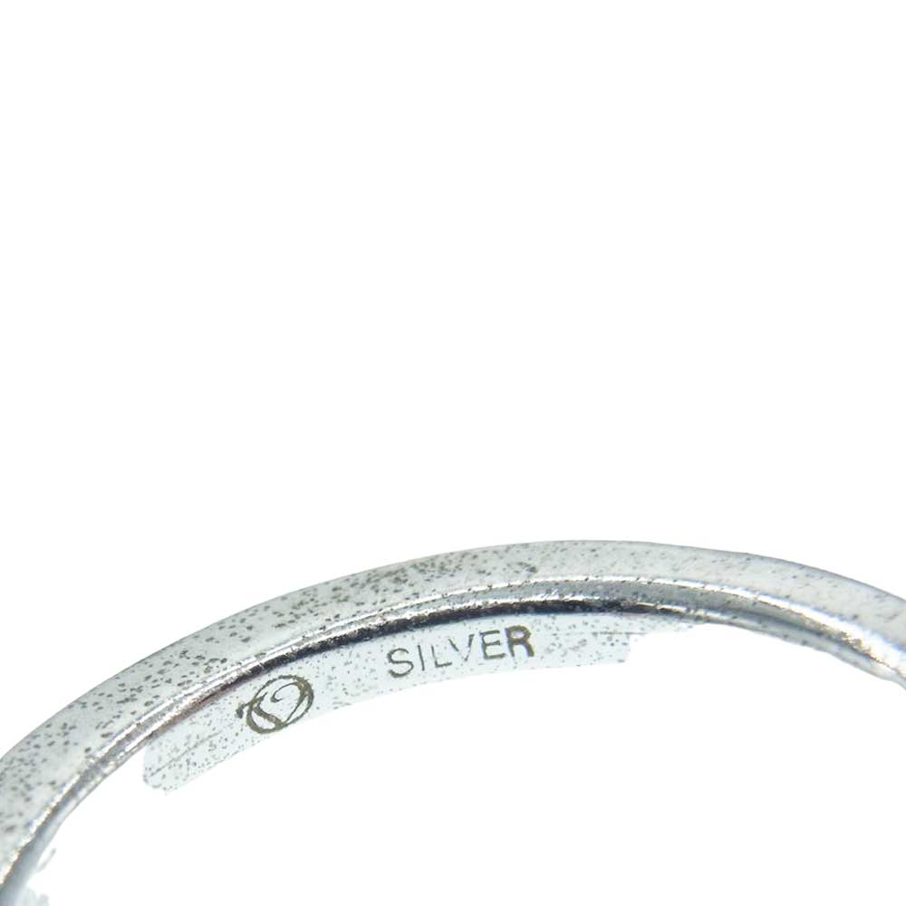 ヴェルヴェットラウンジ 石付 スター リング シルバー系 13.5号【中古】
