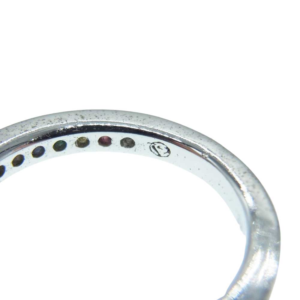 ヴェルヴェットラウンジ カラーストーン リング SILVER  シルバー系 マルチカラー系 14.5号【中古】