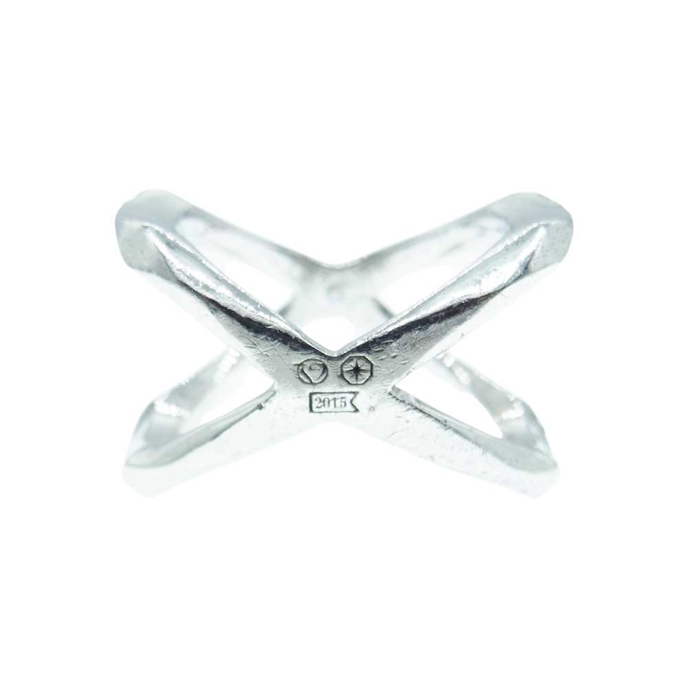 ヴェルヴェットラウンジ 石付 SILVER リング シルバー系 15号【中古】