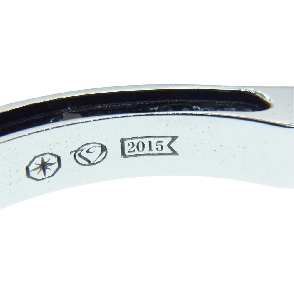 ヴェルヴェットラウンジ Horseshoe ホースシュー バングル ホワイト キュービック ジルコニア シルバー系【中古】