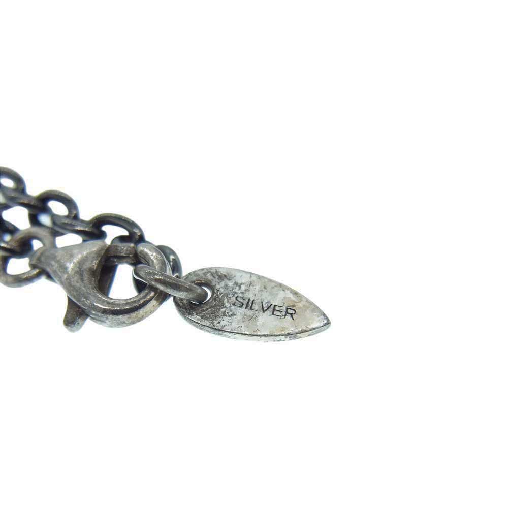 PUERTA DEL SOL プエルタデルソル PE984BK ハート ネックレス ペンダント SILVER 950 ブラック系【中古】