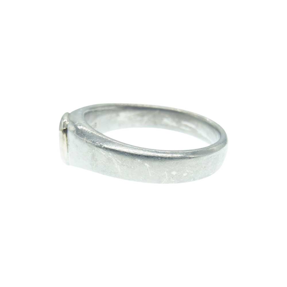 PUERTA DEL SOL プエルタデルソル K18付 SILVER950 リング シルバー系 19号【中古】