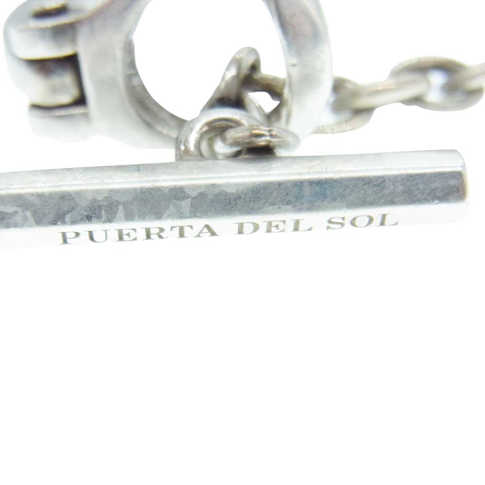 PUERTA DEL SOL プエルタデルソル チェーン バングル ブレスレット SILVER 950 シルバー系【中古】