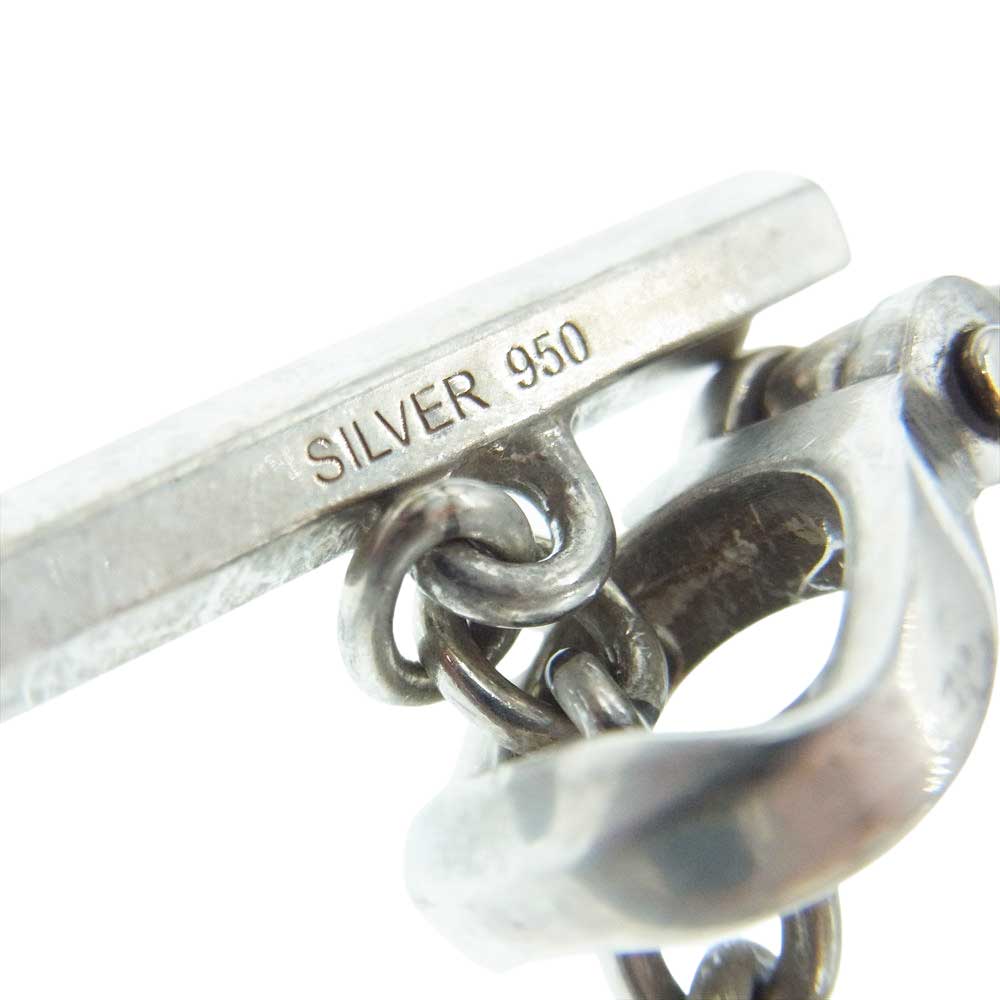 PUERTA DEL SOL プエルタデルソル チェーン バングル ブレスレット SILVER 950 シルバー系【中古】