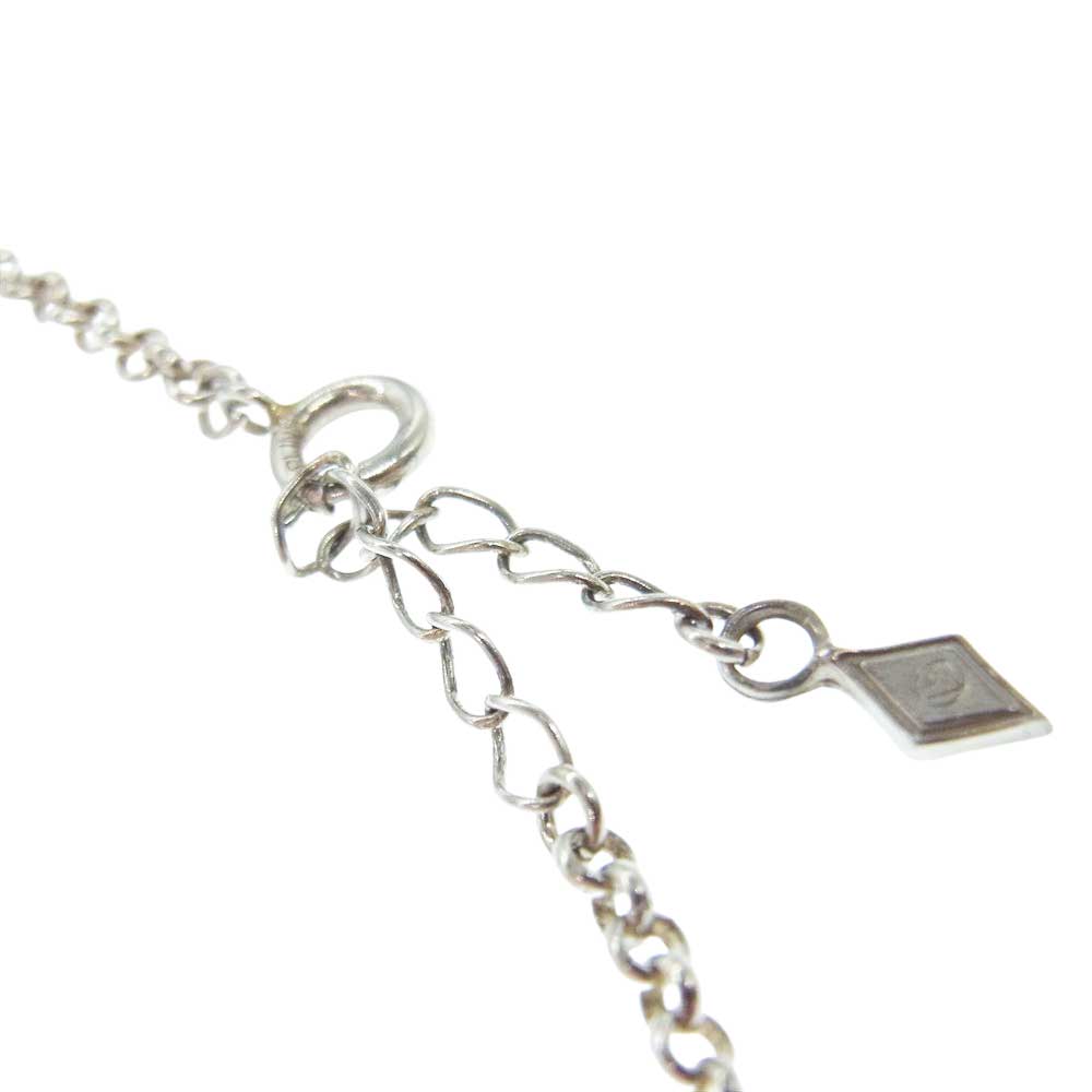 ヴェルヴェットラウンジ BE@RBRICK PENDANT ベアブリック コラボ シルバー ネックレス  シルバー系【中古】