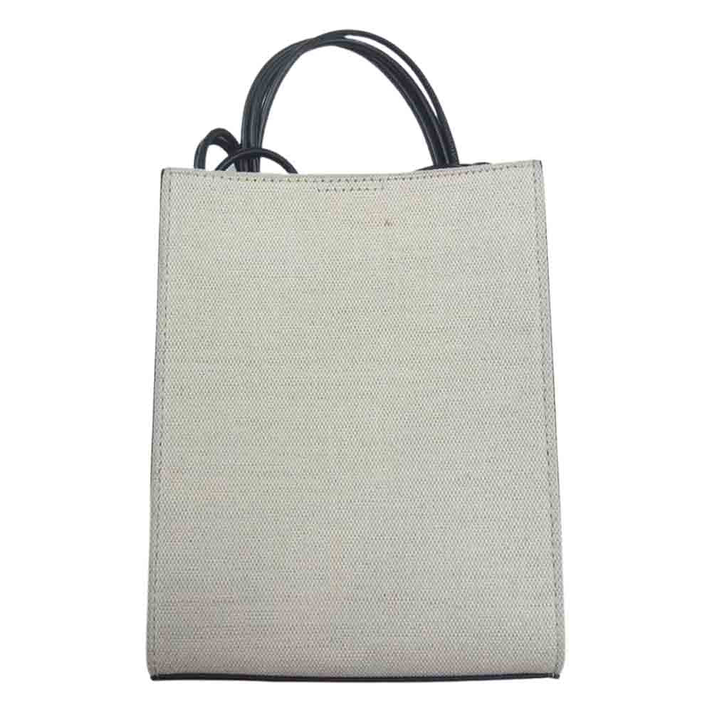 JIL SANDER ジルサンダー TANGLE タングル ロゴ ショルダーバック ブラック系【中古】