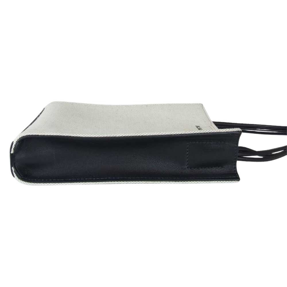JIL SANDER ジルサンダー TANGLE タングル ロゴ ショルダーバック ブラック系【中古】