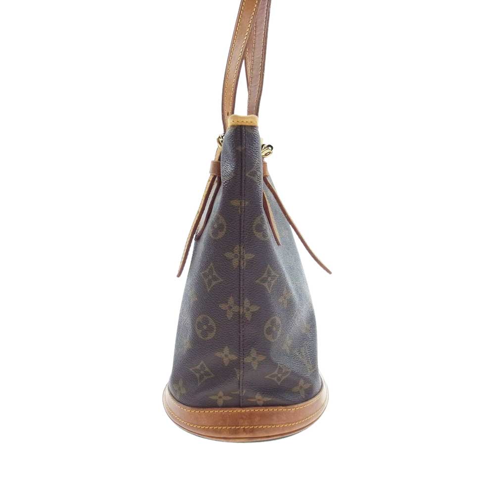 LOUIS VUITTON ルイ・ヴィトン M42238 モノグラム プチ バケット PM ショルダー バック ブラウン系【中古】