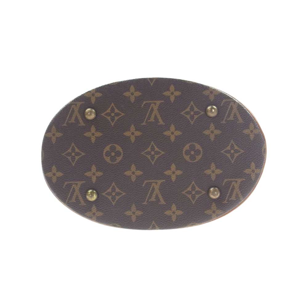 LOUIS VUITTON ルイ・ヴィトン M42238 モノグラム プチ バケット PM ショルダー バック ブラウン系【中古】