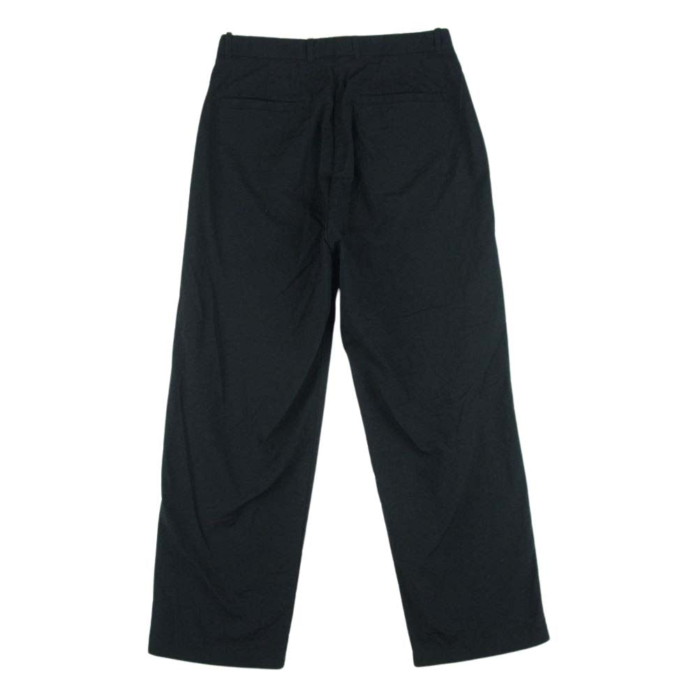 スティーブン アラン 8114-199-0455 O/D NYLON OX SUPER BAGGY TAPERED PANTS ナイロン バギー テーパード パンツ ブラック系 S【中古】