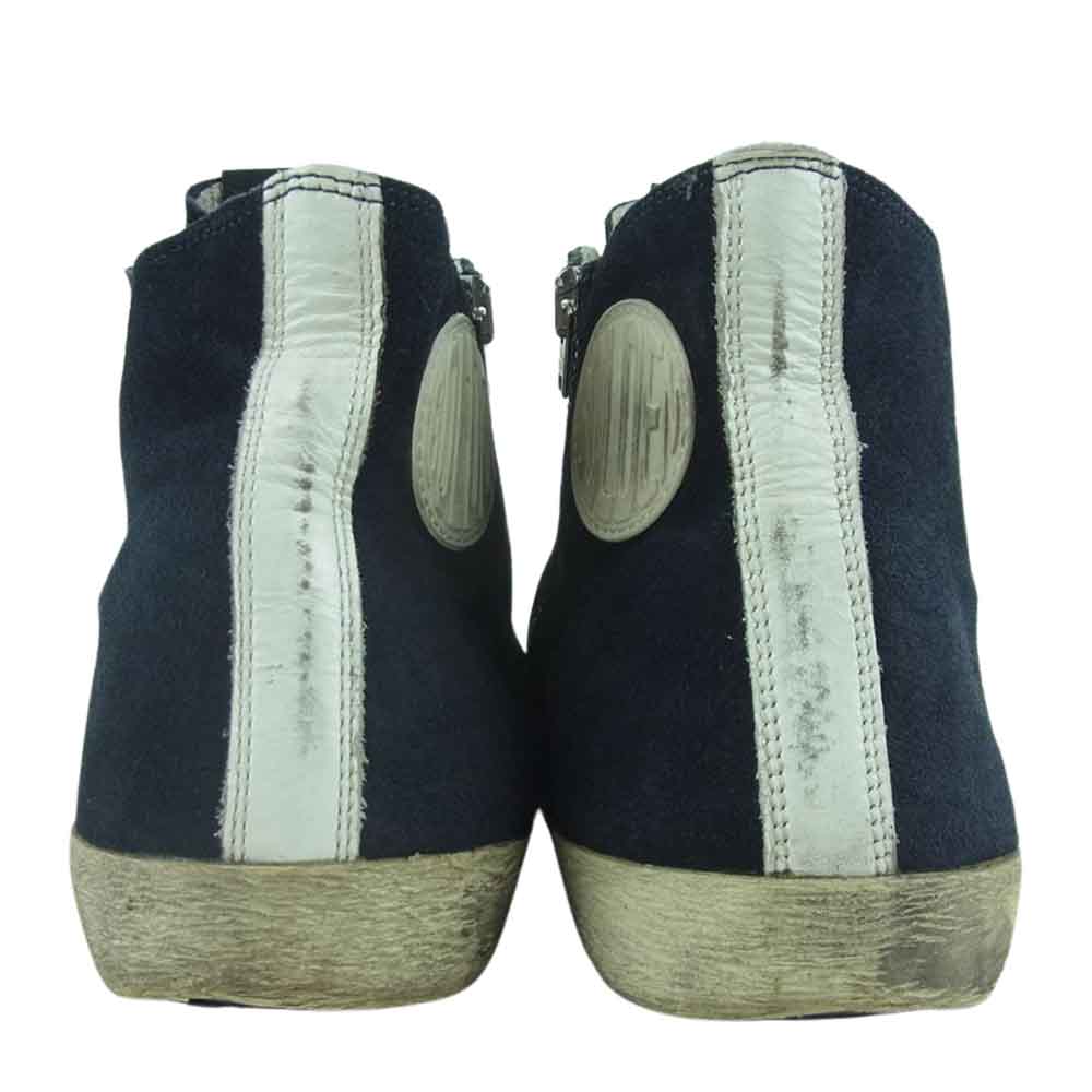 GOLDEN GOOSE ゴールデングース GWF00113 FRANCY フランシー ウェード ハイカット スニーカー ブラック系 43【中古】
