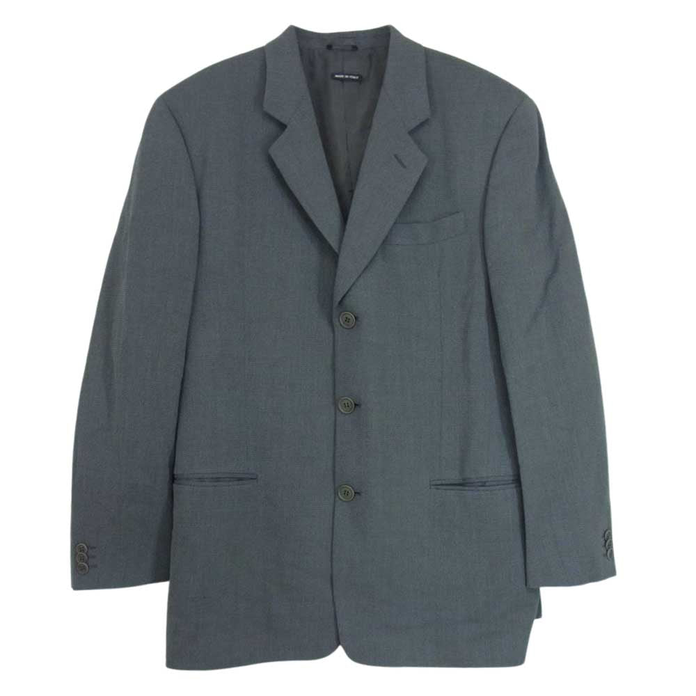 GIORGIO ARMANI ジョルジオアルマーニ 3B テーラード ジャケット グレー系 48【中古】