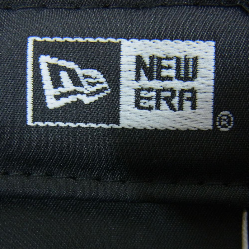 NEW ERA ニューエラ 59FIFTY ベースボール ロゴ キャップ ブラック系 7 3/8【中古】