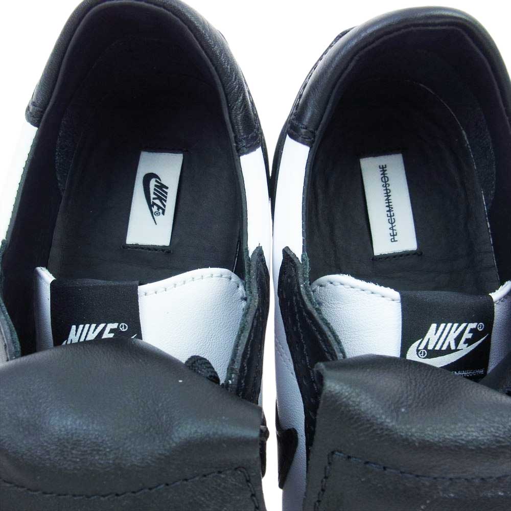 NIKE ナイキ DH2482-101 × PEACEMINUSONE ピースマイナスワン Kwondo 1 クウォンド1 スニーカー ブラック系 ホワイト系 27.5cm【中古】