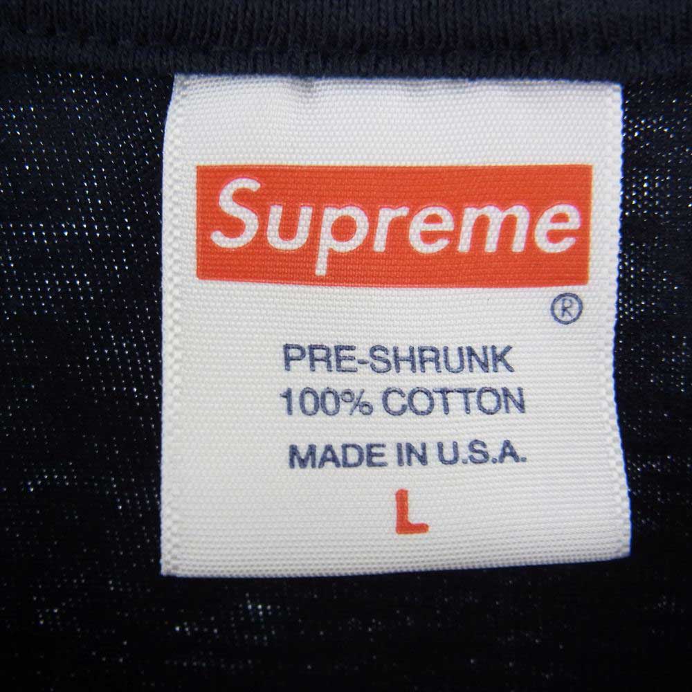 Supreme シュプリーム 23SS Tonal Box Logo Tee トナル ボックス ロゴ 半袖 Tシャツ ネイビー系 L【美品】【中古】