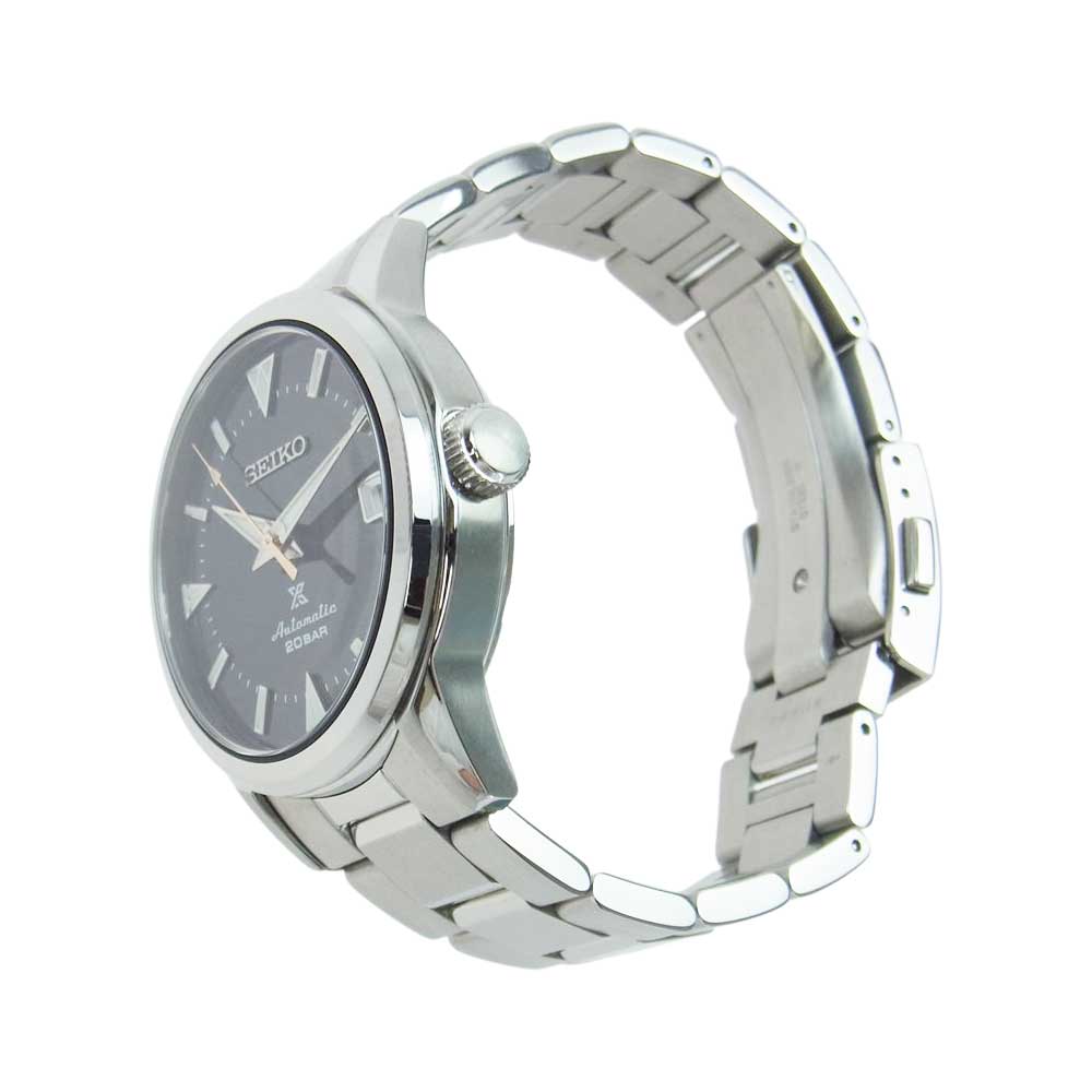 SEIKO セイコー SBDC159 PROSPEX プロスペックス アルピニスト 自動巻き ウォッチ 腕時計 シルバー系 ダークネイビー系【中古】