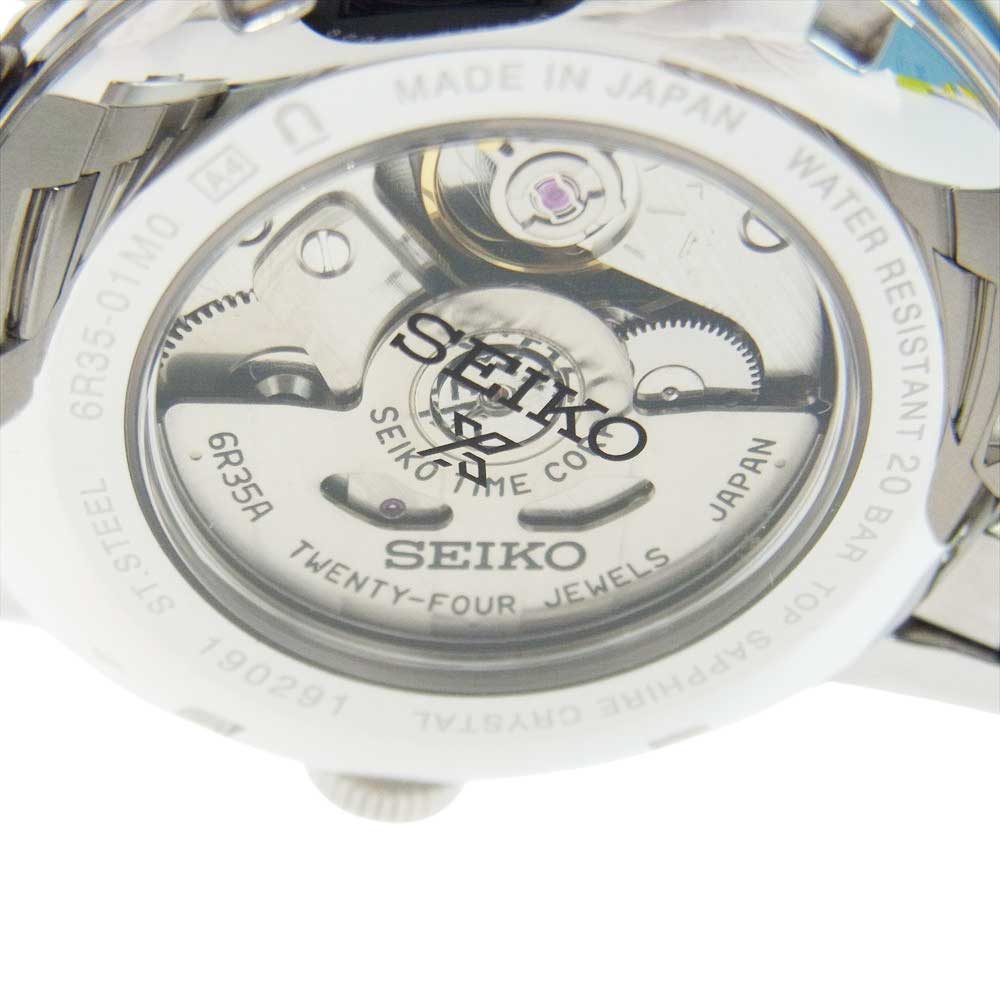 SEIKO セイコー SBDC159 PROSPEX プロスペックス アルピニスト 自動巻き ウォッチ 腕時計 シルバー系 ダークネイビー系【中古】