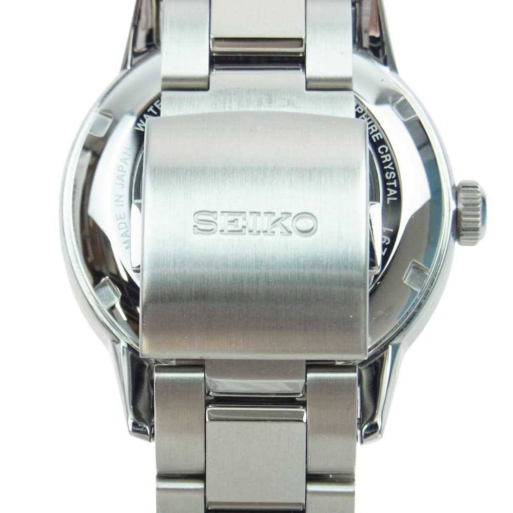 SEIKO セイコー SBDC159 PROSPEX プロスペックス アルピニスト 自動巻き ウォッチ 腕時計 シルバー系 ダークネイビー系【中古】