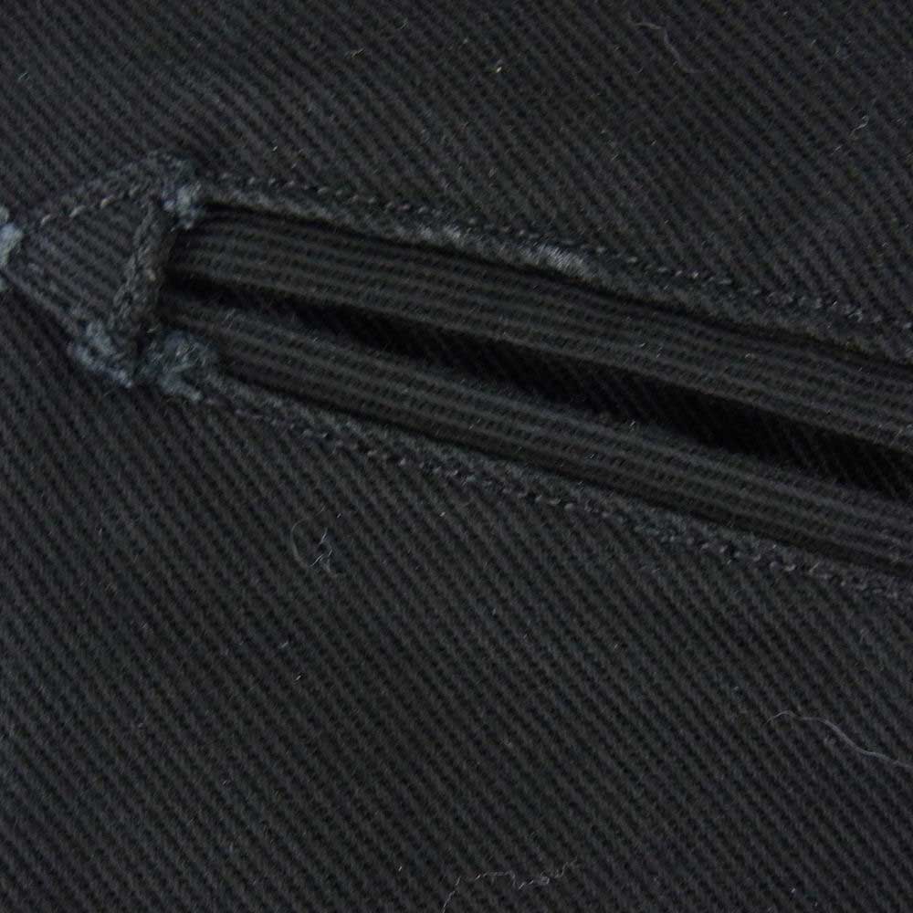 CHROME HEARTS クロムハーツ（原本無） フレアニー デニム ウエスタン ホースシューボタン 長袖 シャツ ブラック系【中古】