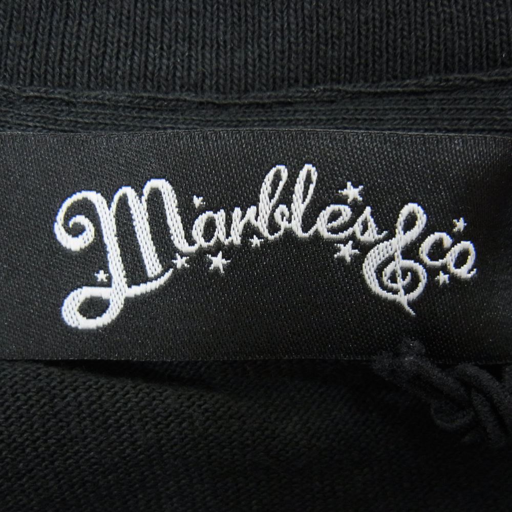 MARBLES マーブルズ × Grateful Dead グレイトフルデッド MCS-A20GD02 プリント Tシャツ ブラック系 S【新古品】【未使用】【中古】