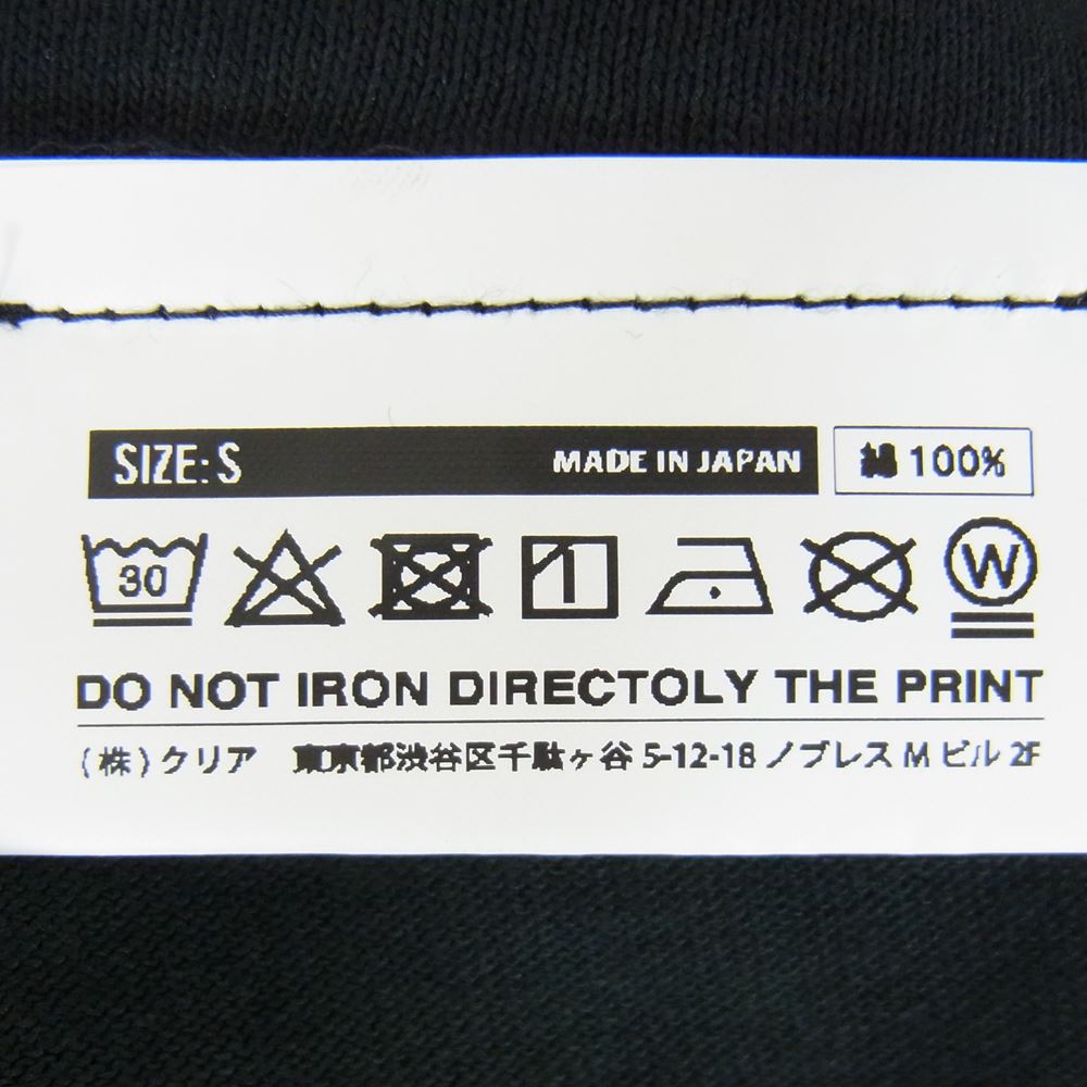 MARBLES マーブルズ × Grateful Dead グレイトフルデッド MCS-A20GD02 プリント Tシャツ ブラック系 S【新古品】【未使用】【中古】