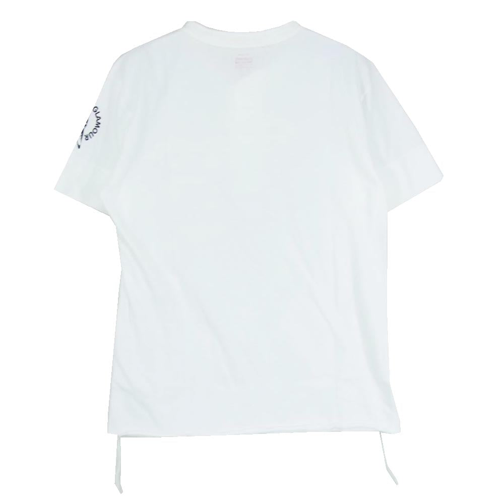 HYSTERIC GLAMOUR ヒステリックグラマー 02231CE01 Healthknit ヘンリーネック半袖 2 パック Tシャツ ホワイト系 M【極上美品】【中古】