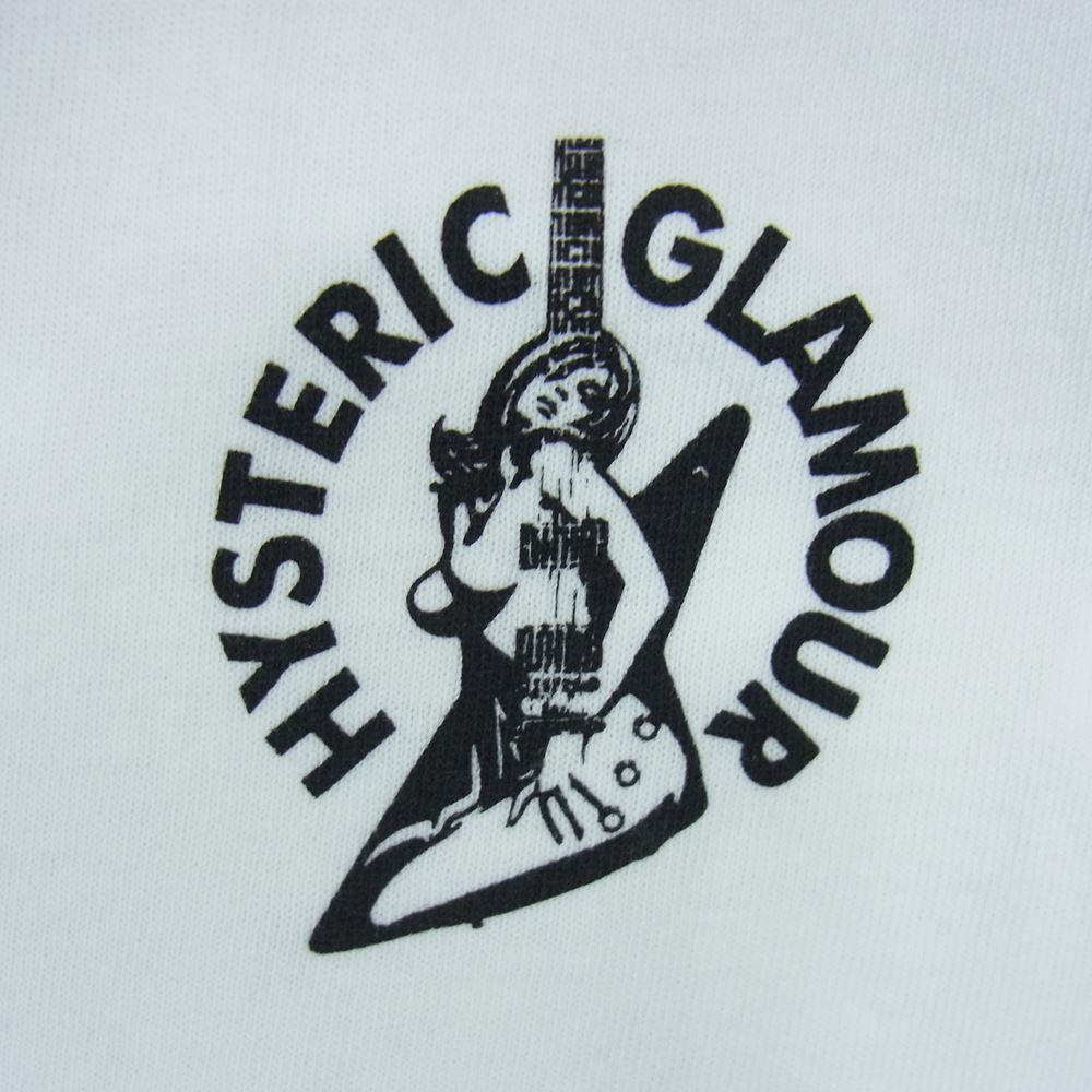 HYSTERIC GLAMOUR ヒステリックグラマー 02231CE01 Healthknit ヘンリーネック半袖 2 パック Tシャツ ホワイト系 M【極上美品】【中古】