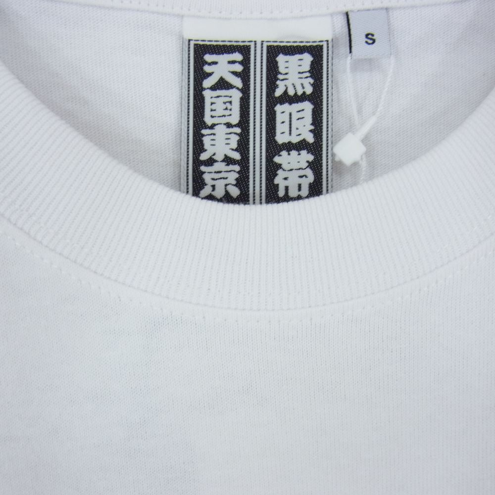 WACKO MARIA ワコマリア × BLACK EYE PATCH ブラックアイパッチ BEP-WM-TEE04 CREW NECK T-SHIRT ホワイト系 S【新古品】【未使用】【中古】