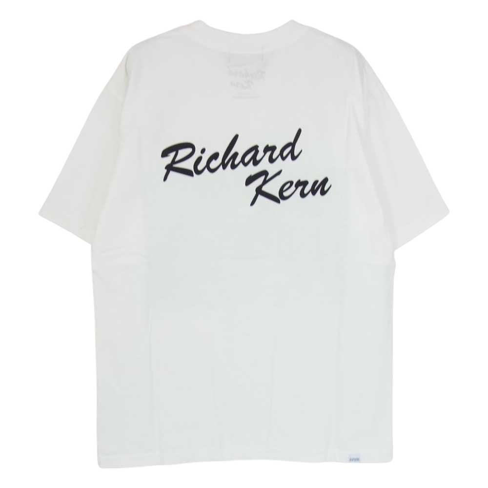 HYSTERIC GLAMOUR ヒステリックグラマー 23SS 02231CT35 RICHARD KERN LUNG AS BRATT リチャード カーン ラング アス 半袖 Tシャツ カットソー ホワイト系 S【新古品】【未使用】【中古】