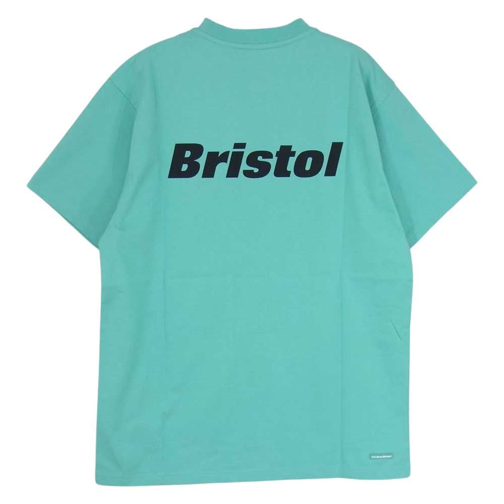 F.C.R.B. エフシーアールビー × X-girl ガール 21AW FCRB-212119 SUPPORTER TEE コラボ プリント Tシャツ ライトブルー系 S【新古品】【未使用】【中古】