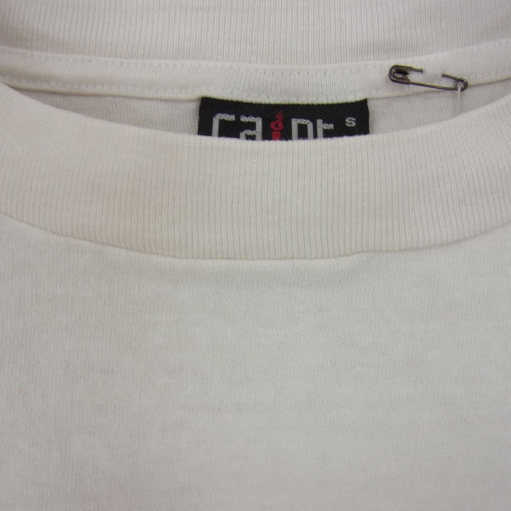 セントマイケル × A BATHING APE ア ベイシング エイプ SM-S23-0000-110 AP_SS TEE プリント Tシャツ オフホワイト系 S【新古品】【未使用】【中古】