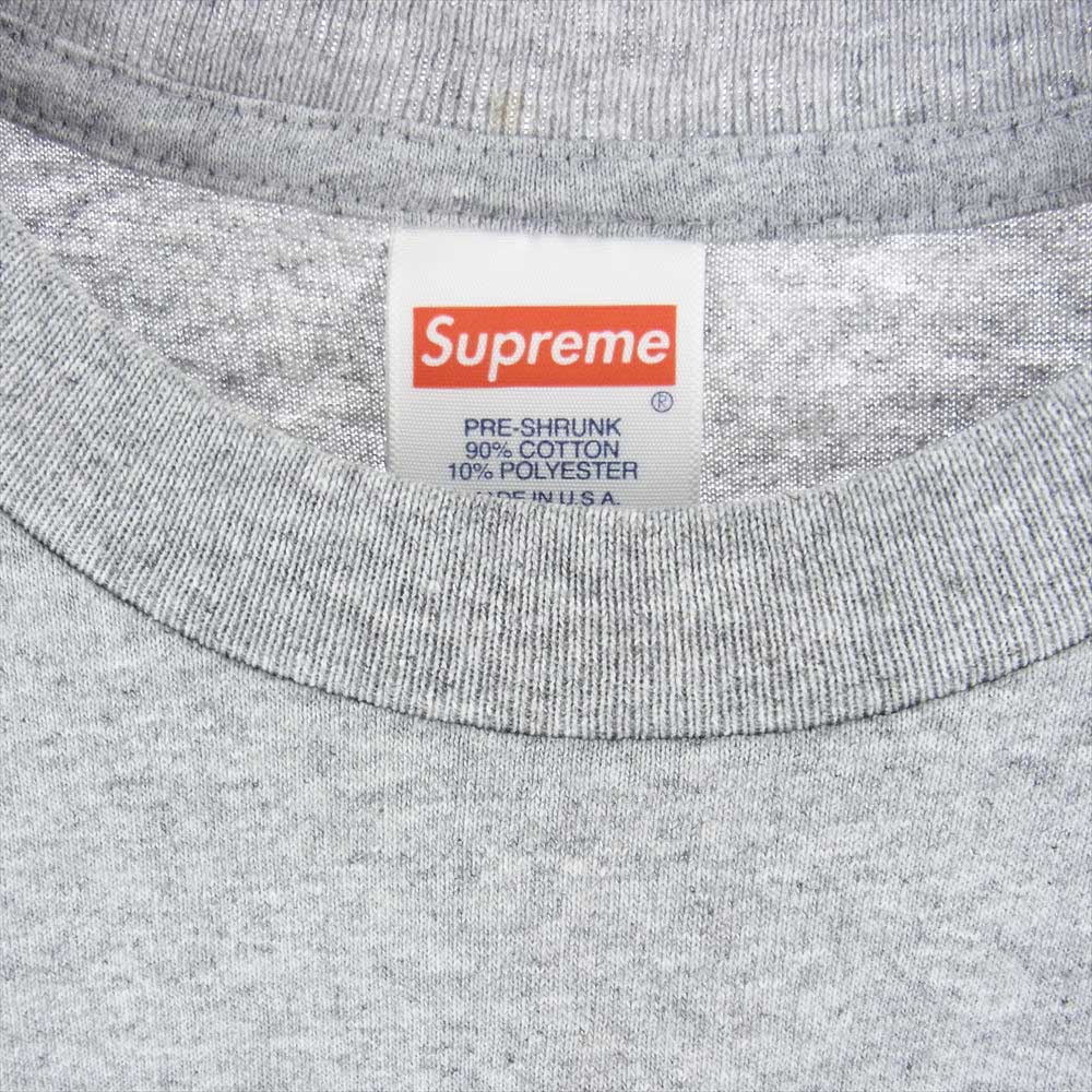 Supreme シュプリーム 20SS ANNO DOMINI TEE アンノ ドミニ  半袖 Tシャツ グレー系 M【美品】【中古】