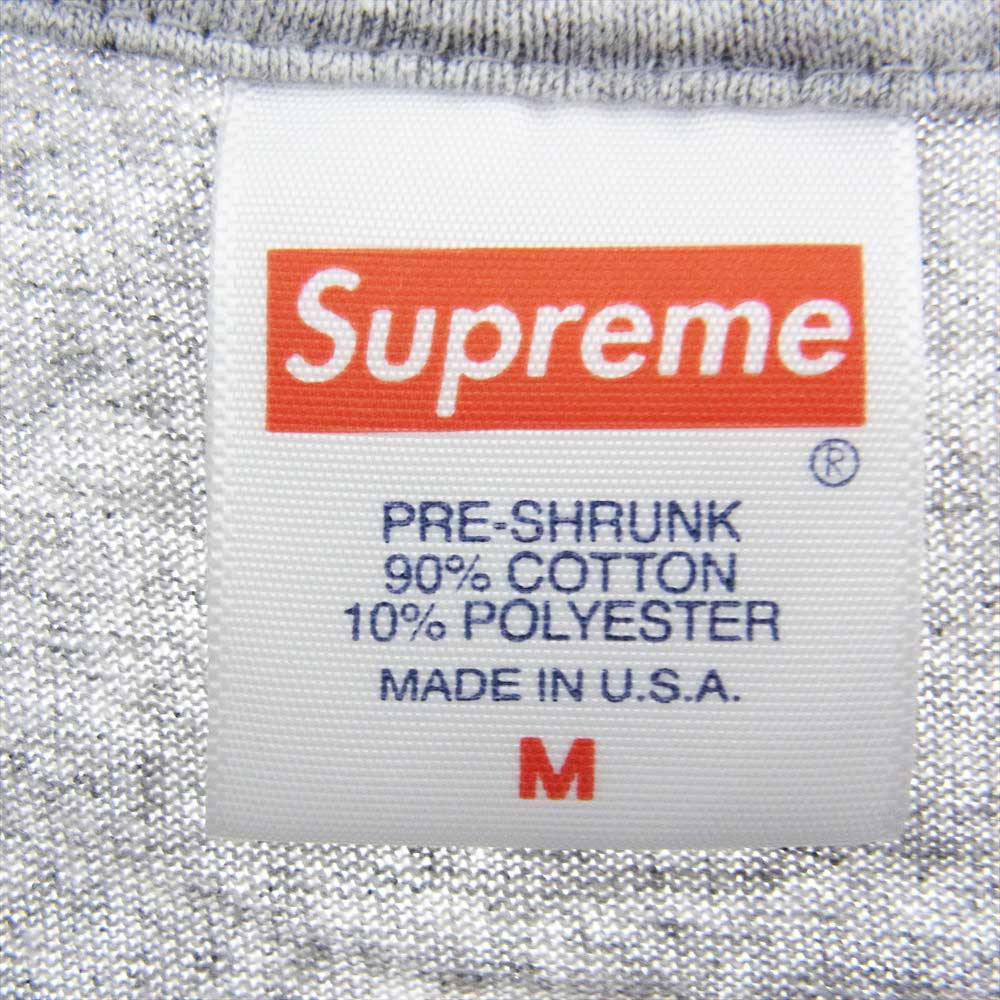 Supreme シュプリーム 20SS ANNO DOMINI TEE アンノ ドミニ  半袖 Tシャツ グレー系 M【美品】【中古】