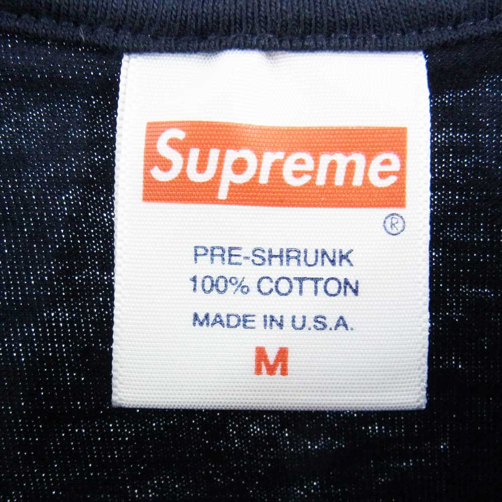 Supreme シュプリーム 20AW NUOVA YORK TEE ヌオーヴァ ヨーク 半袖 Tシャツ ブラック系 M【新古品】【未使用】【中古】
