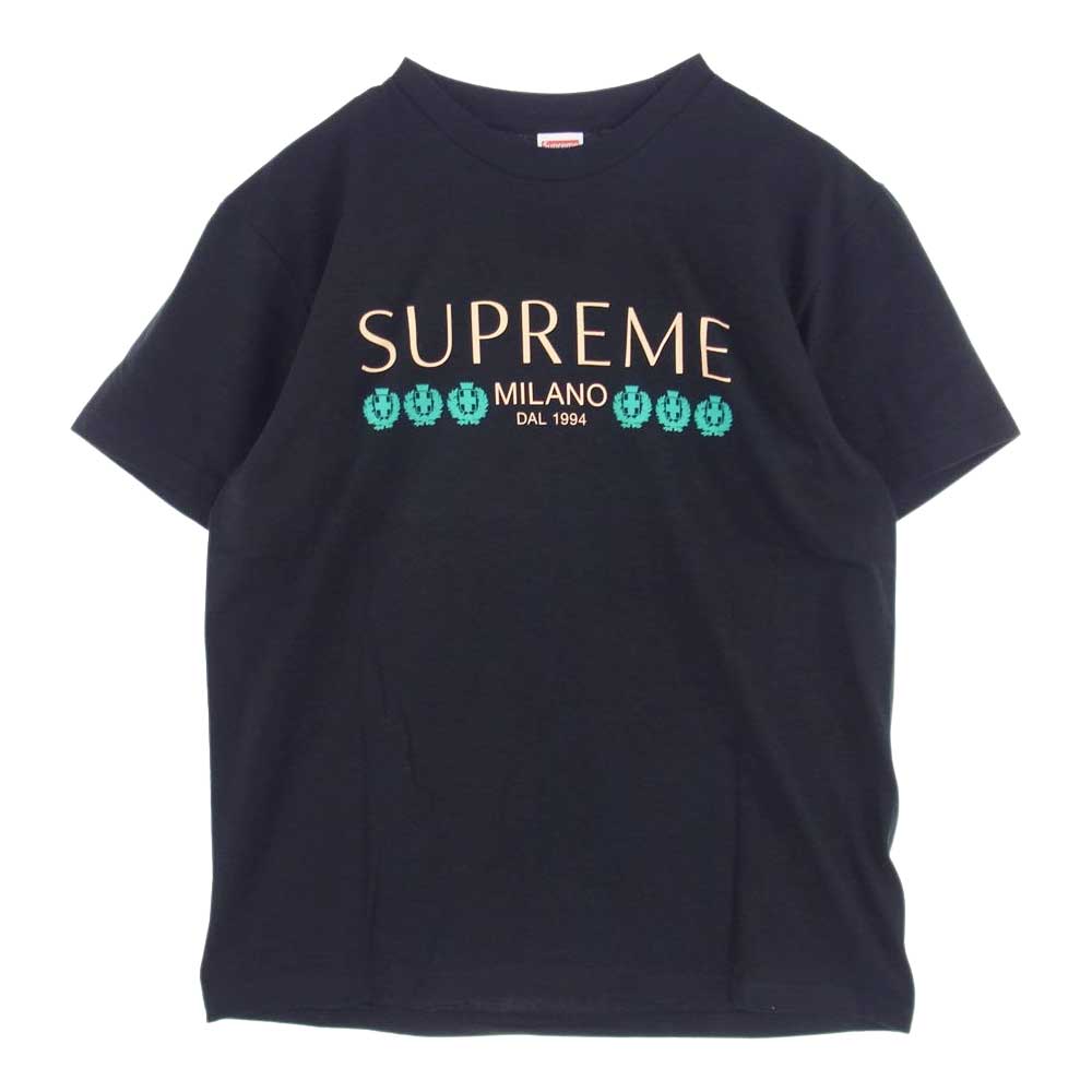 Supreme シュプリーム 21SS MILANO TEE ミラノ 半袖 Tシャツ ブラック系 M【新古品】【未使用】【中古】
