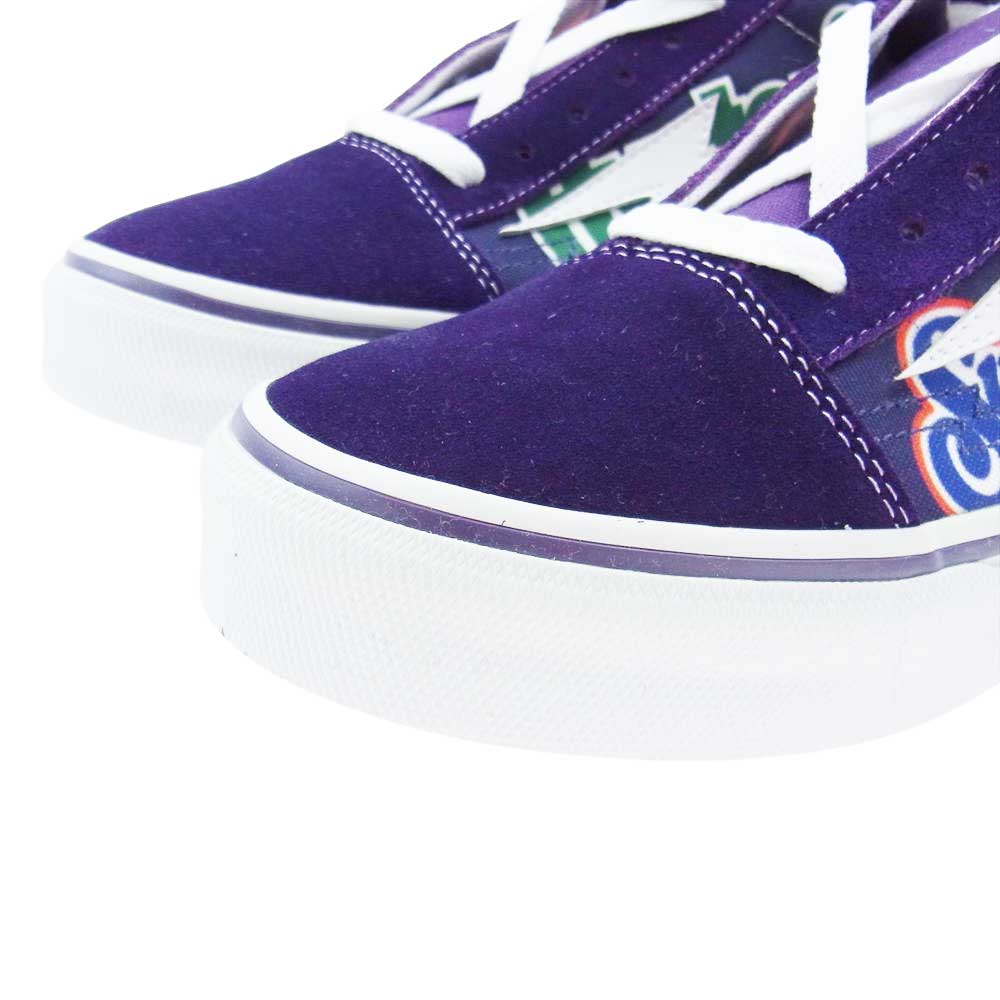 HYSTERIC GLAMOUR ヒステリックグラマー × REVENGE STORM リベンジストーム ローカット スニーカー パープル系 25cm（US7）【新古品】【未使用】【中古】