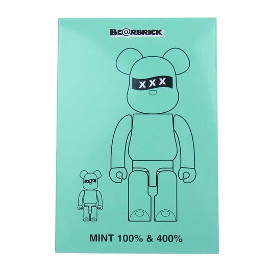 GOD SELECTION XXX ゴッドセレクション BE@RBRICK ベアブリック 10th Anniversary 100％ & 400％ MINT ミント 未開封 ミント系【新古品】【未使用】【中古】