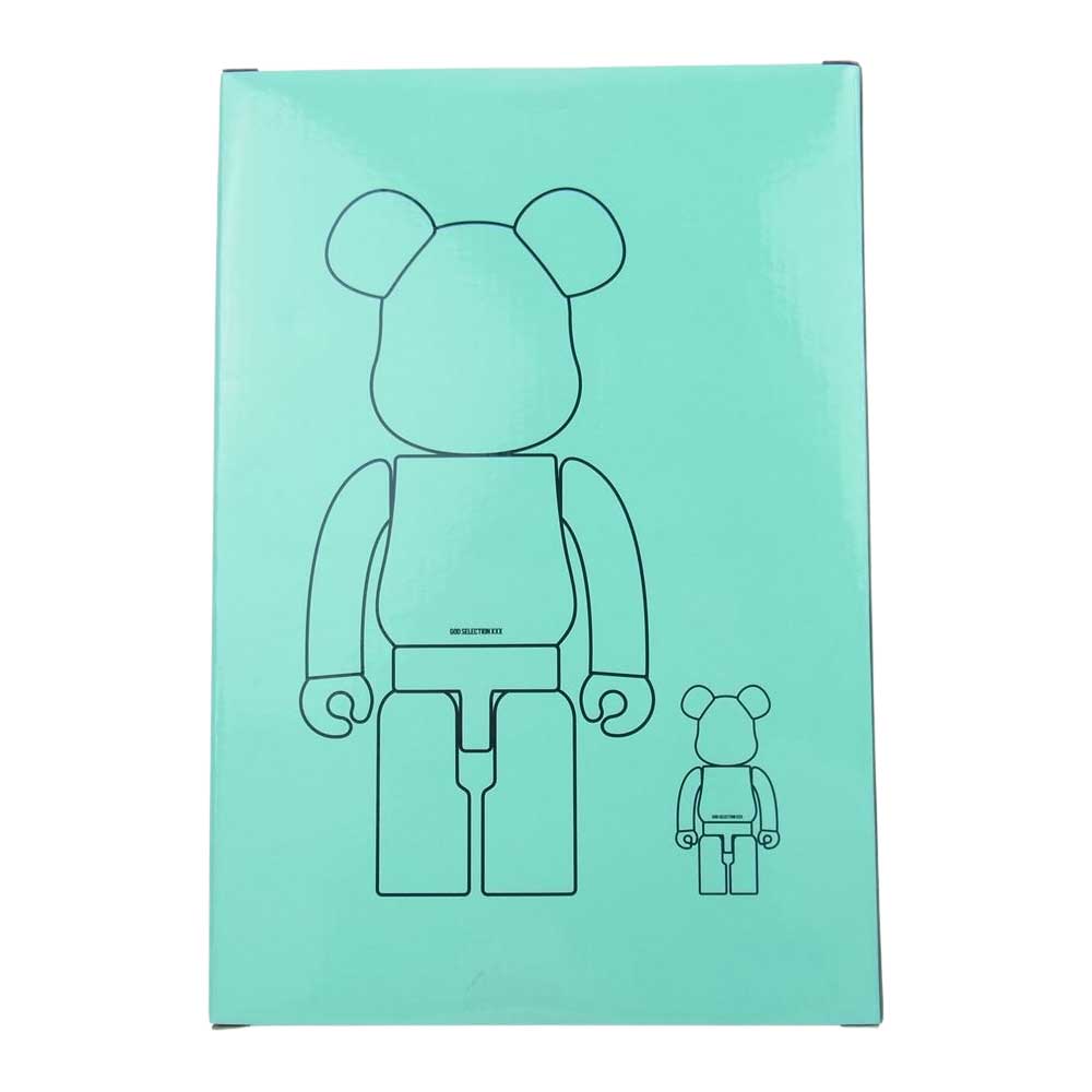 GOD SELECTION XXX ゴッドセレクション BE@RBRICK ベアブリック 10th Anniversary 100％ & 400％ MINT ミント 未開封 ミント系【新古品】【未使用】【中古】