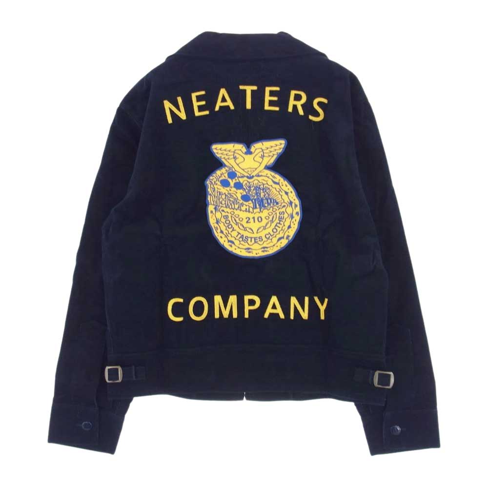 サマーニート Neaters Corduroy Jacket コーデュロイ ジャケット 専用ピザボックス ダークネイビー系 S【新古品】【未使用】【中古】