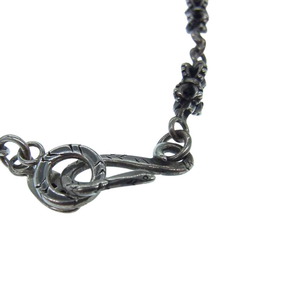 Justin Davis ジャスティンデイビス  SNJ106 Double Crown Chain ダブルクラウン チェーン ネックレス シルバー系【中古】