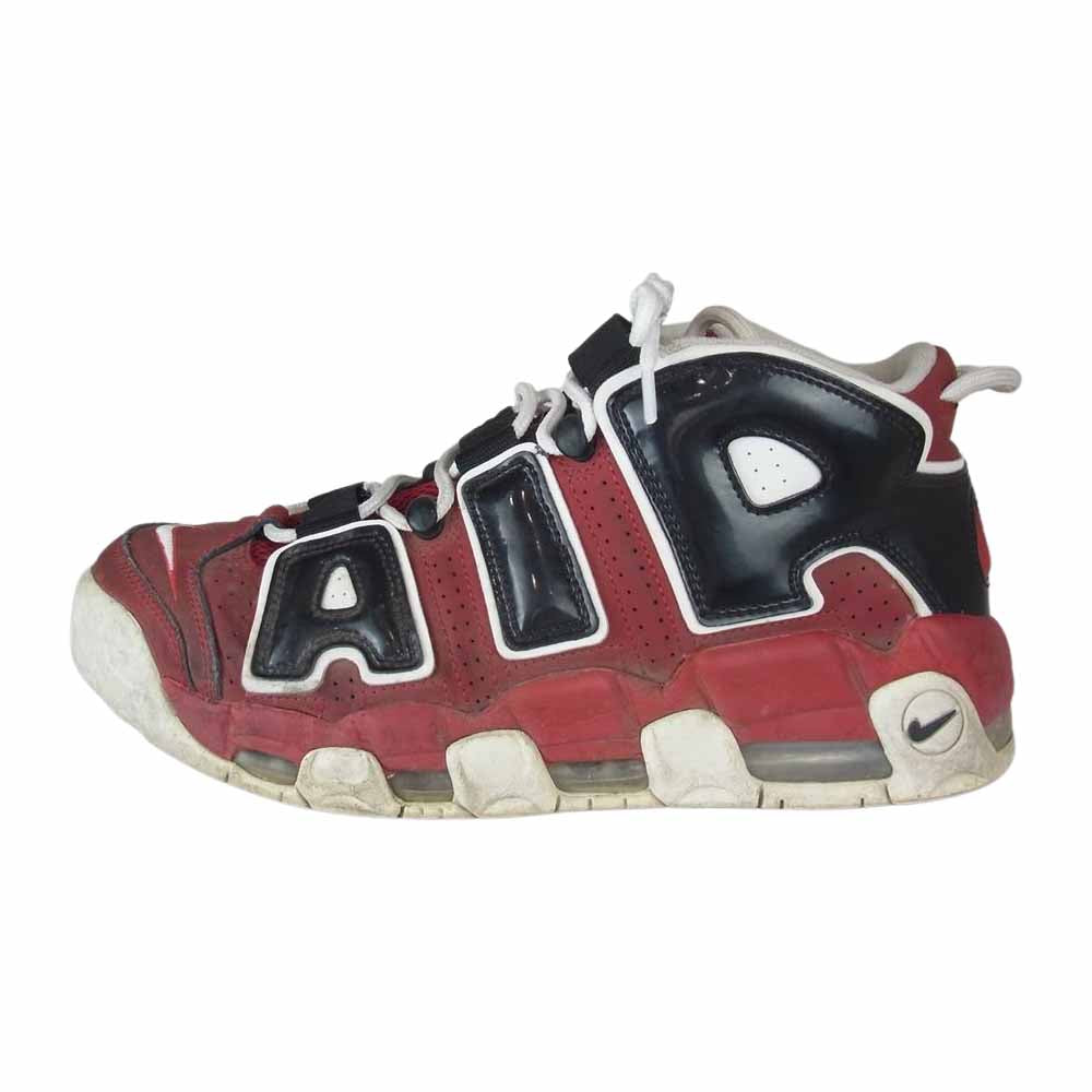 NIKE ナイキ 921948-600 AIR MORE UPTEMPO 96 エア モア アップテンポ スニーカー レッド系 27.5CM【中古】