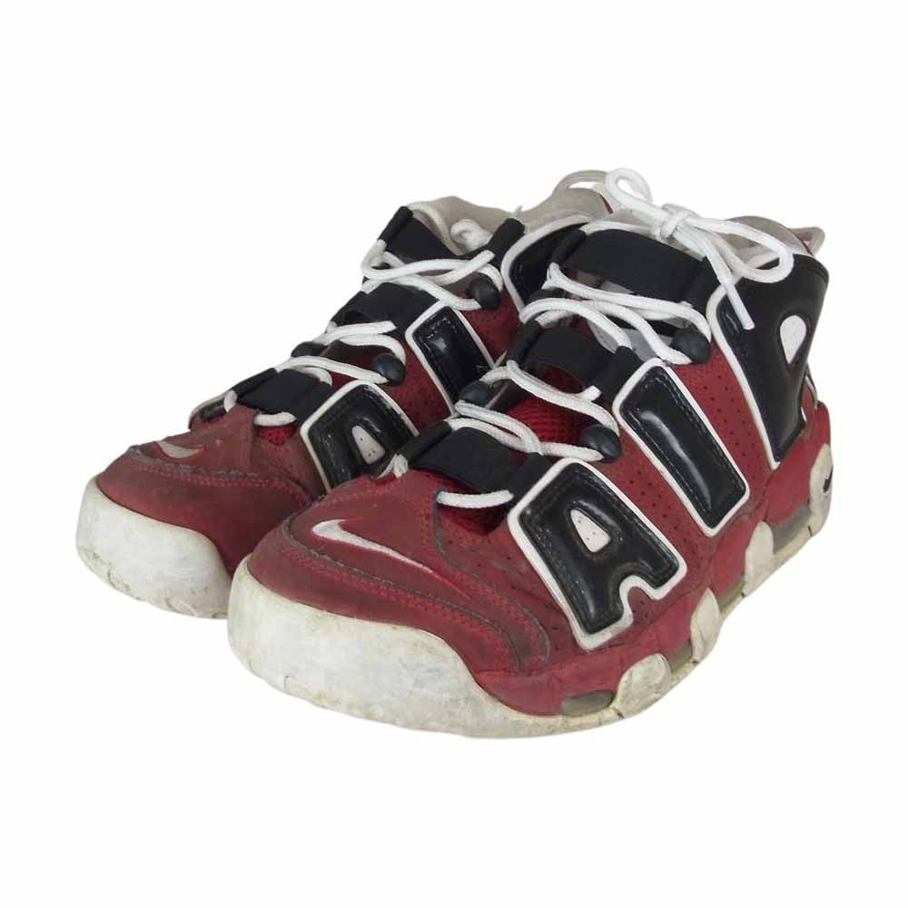 NIKE ナイキ 921948-600 AIR MORE UPTEMPO 96 エア モア アップテンポ スニーカー レッド系 27.5CM【中古】