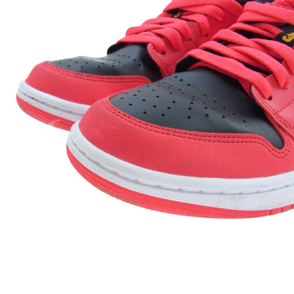 NIKE ナイキ DC0774-600 WMNS AIR JORDAN 1 LOW ウィメンズ エアジョーダン 1 ロー スニーカー ブラック系 レッド系 27.5CM【中古】