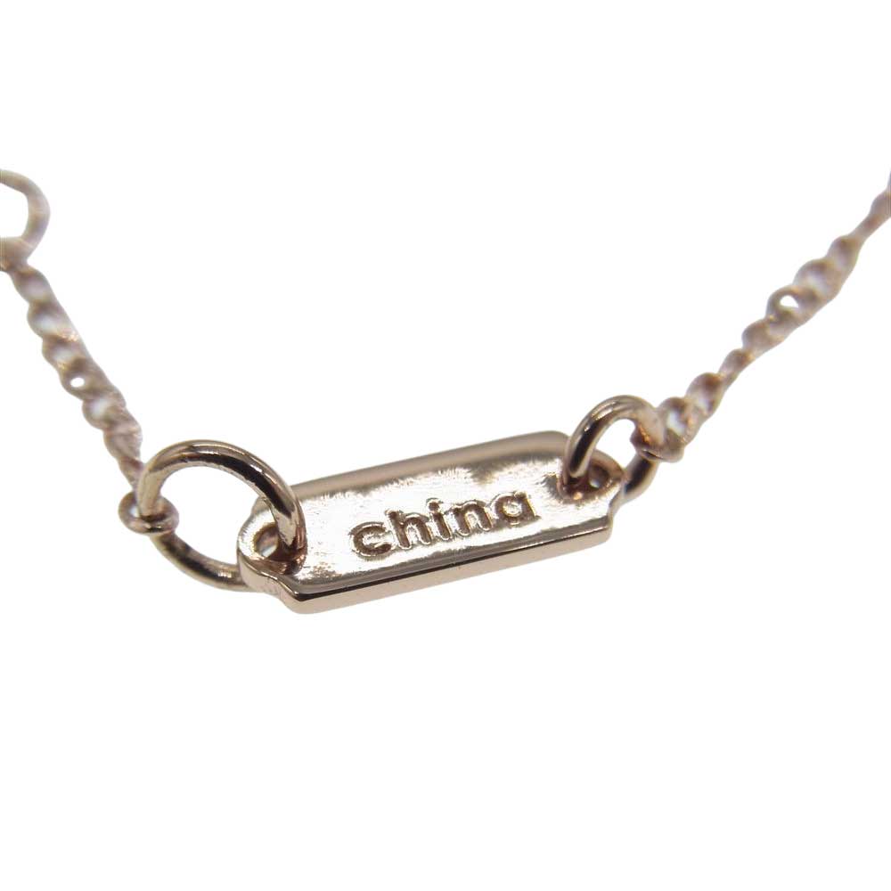 COACH コーチ フラワー ブレスレット ピンクゴールド系【中古】