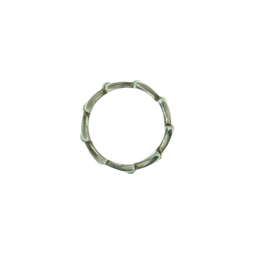 CHROME HEARTS クロムハーツ（原本無） Cross Tail Ring クロス テイル リング シルバー系 17号【中古】