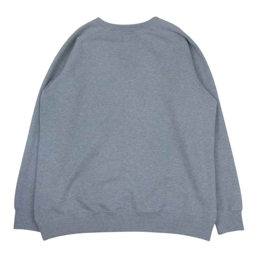 Needles ニードルス 23SS MR301 L/S V NECK SWEAT C/PE JERSEY Vネック スウェット グレー系 M【極上美品】【中古】 Needles ニードルス 23SS MR301 L/S V NECK SWEAT C/PE JERSEY Vネック