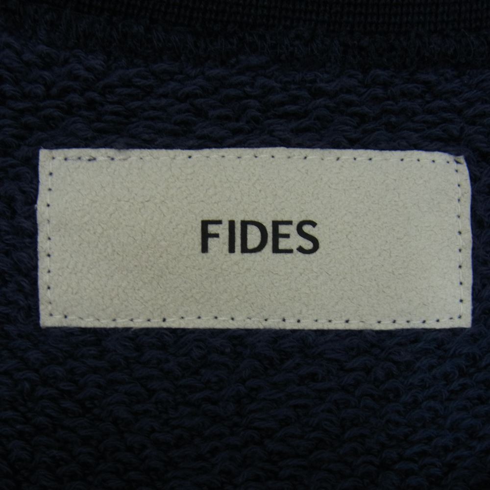 フィデス F コットン スウェット ネイビー系 S【中古】
