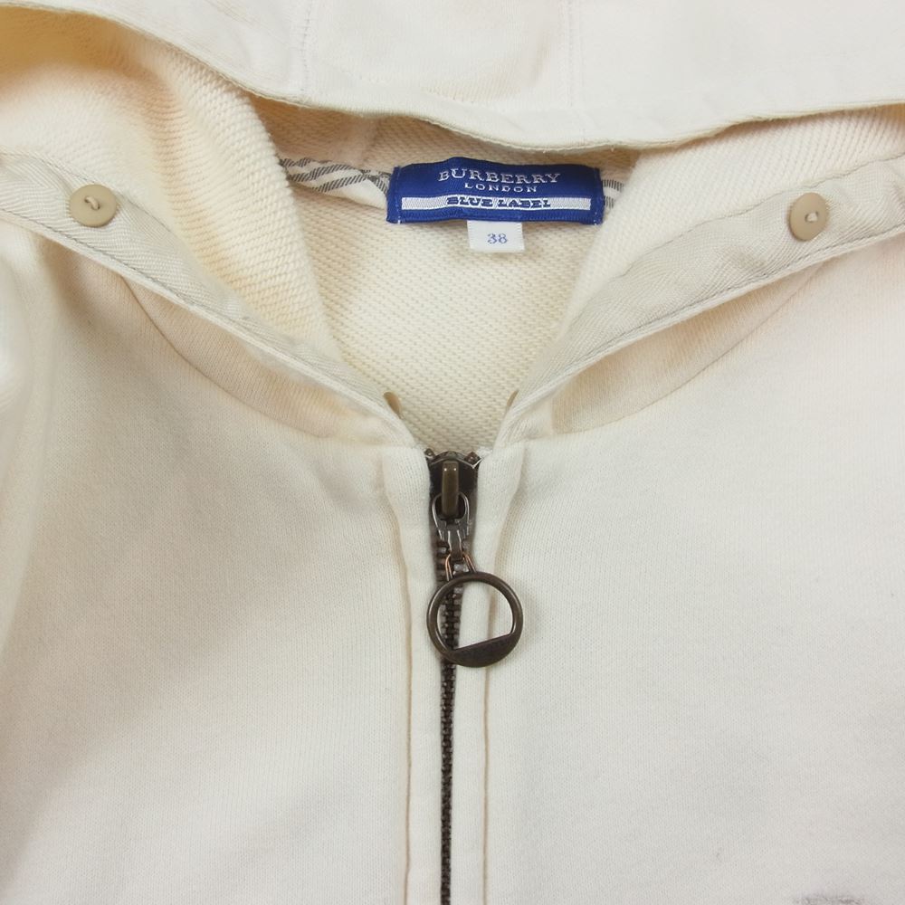 BURBERRY BLUELABEL 長袖 スウェット パーカー Burberry Blacklabel